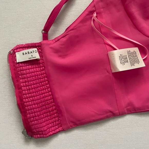 Nwt Aritzia Babaton Meta Camisole Bustier Crop Top - Picture 5 of 7